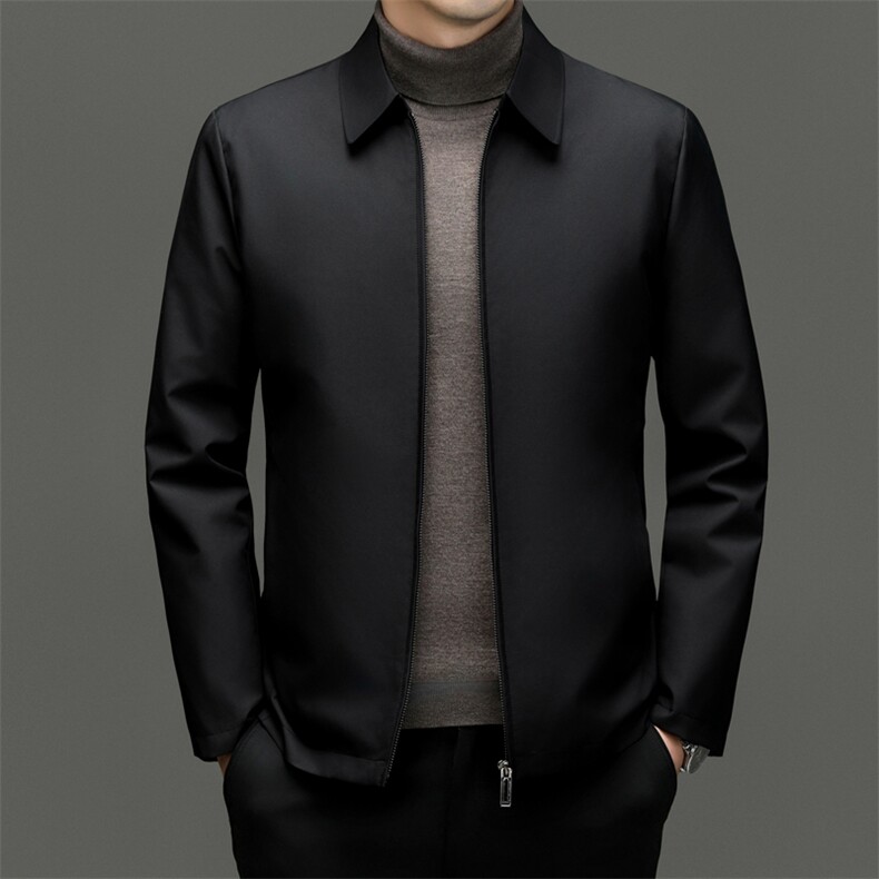 BN23603钱塘2020-2商务简约冬季厚款中年男士85鹅绒羽绒服P215，男装羽绒服，钱塘207-2