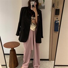 缎面西装，女装西装，XTZ style