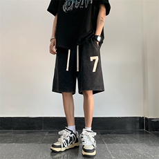 重磅320G纯棉水洗做旧休闲裤卫裤A014-DY2327-P45控58，男装休闲裤，电商A014