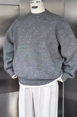 濮院毛衣北极绒纯色简约基础圆领男保暖打底休闲针织衫GJ498P55特，男装针织衫/毛衣，电商D256-2(原A064-2)