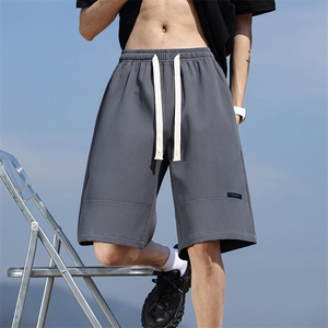 短裤男夏薄款潮流宽松五分裤美式潮牌青少年休闲中裤Q29122-特P25图片