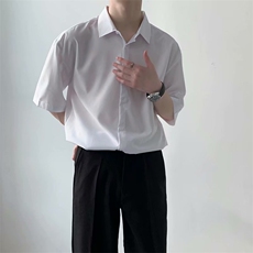 短袖衬衫春款男港风潮流C0031P26，男装衬衫，星座1116-2
