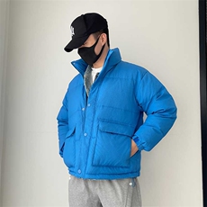 D1166-P225控300新款冬季标80绒高品质羽绒服男宽松时尚面包服，男装羽绒服，星座1305