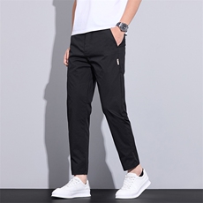 秋季时尚百搭男士潮流直筒修身休闲裤弹力小西裤805-p40现货外贸，男装西裤，星座224-1
