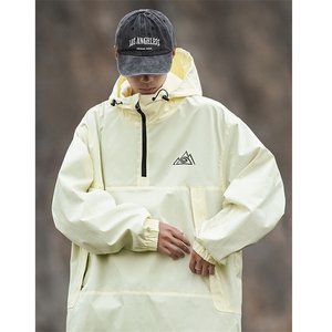 冬新山系户外防水单板滑雪服男士加绒内里中性风套头外套M79-P120图片
