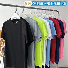 备货10W件2026夏季新款速干冰丝网眼T恤DT6296特P9.5建议零售价38，男装T恤，电商A001-1