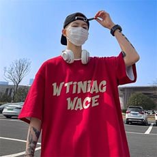 可设48小时发货支持抖音得物来样二开230克重磅美式短袖t恤MT361，男装T恤，电商A486