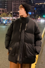 M2360-P105L-9XL冬季新款大码立领vibe潮牌棉衣面包服，男装棉衣，星座109