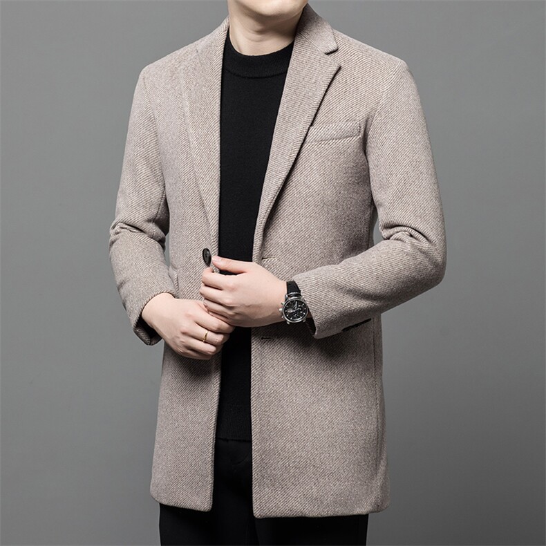 Y25908钱塘2020-2秋季新款时尚休闲中长款中青年男士西服外套P175,男装西服,钱塘207-2