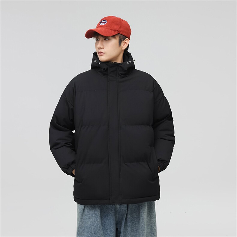 现货抖音得物可供视频三防加厚羽绒连帽棉衣外套情侣棉服WM1277,男装棉衣,电商A486