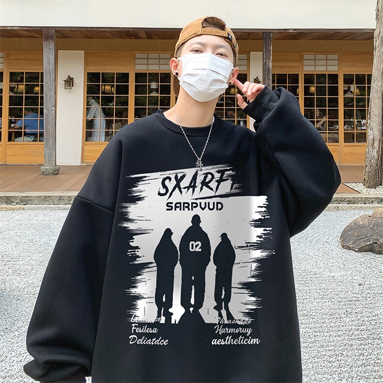 直播360克重磅美式印花卫衣Y209特P28同步供应华棉品质P38特,男装卫衣,电商A486