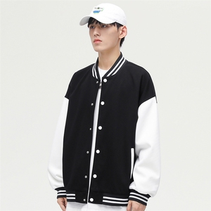 春秋季棒球服外套新款ins潮情侣学生休闲针织夹克A305-DF32-P75图片