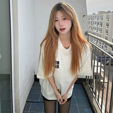 万针全刺绣工艺抖音得物高品质260克重磅纯棉双纱美式高街短袖T恤，男装T恤，电商A486