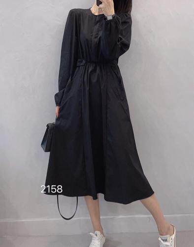 显瘦连衣裙，女装连衣裙，E-77