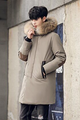 电商B247 2020冬季新款高品质男士修身时尚50绒羽绒服 1780 P220图片