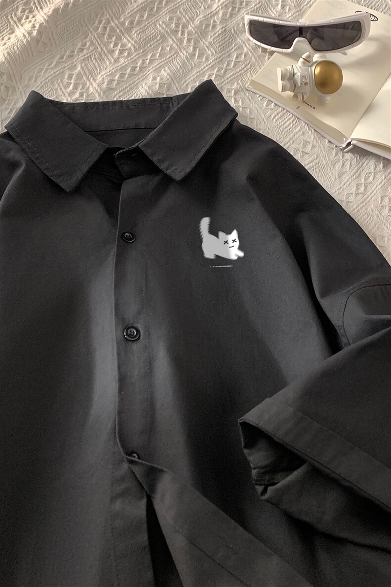 量大优供视频冰丝短袖衬衫男DXC445-特p25,男装衬衫,电商B371