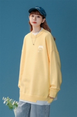 中性秋/冬时尚趣味印花休闲百搭假两件套头情侣毛衣M222P65控88，男装针织衫/毛衣，A247A