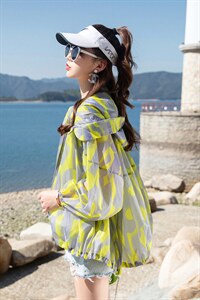 防晒衣女夏季薄款2025新款长袖透气韩版洋气连帽三亚旅游防晒服潮图片
