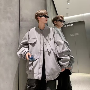 2025秋新款工装夹克外套男女棒球服 JK2569图片