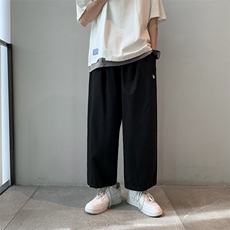宽松纯色直筒2021休闲工装ins港风潮牌百搭阔腿裤现货K907-P34，男装休闲裤，星座512-2