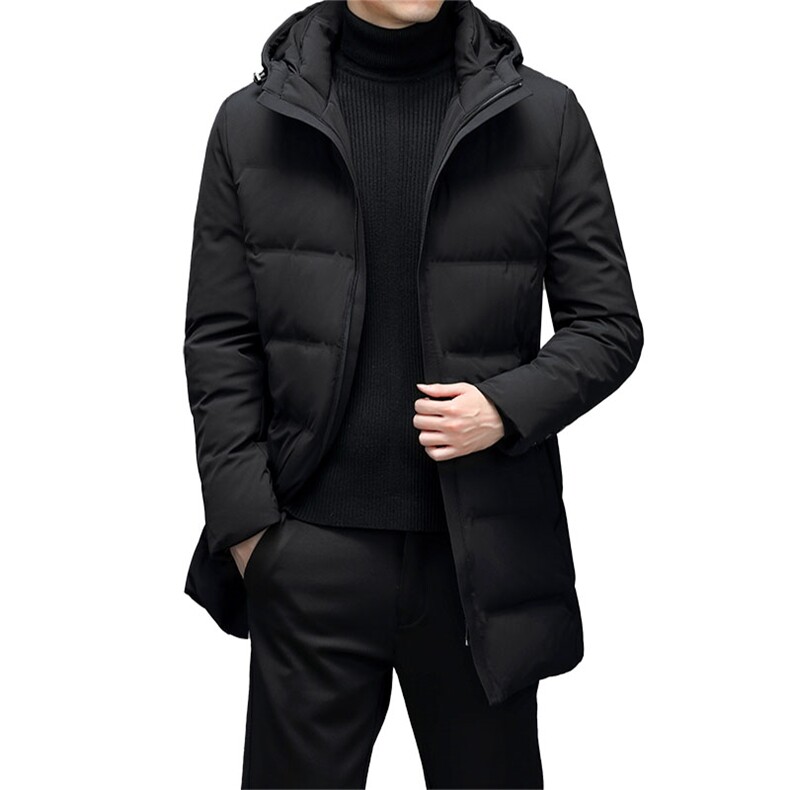 冬季新款羽绒服男装保暖白鸭绒外套中年爸爸装上衣YYYR8602-P320,男装羽绒服,电商B212（原钱塘6029）