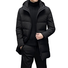 冬季新款羽绒服男装保暖白鸭绒外套中年爸爸装上衣YYYR8602-P320，男装羽绒服，电商B212（原钱塘6029）