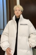 冬季潮男免洗PU皮立领皮衣面包服羽绒棉外套MY2888P85直播，男装皮衣，星座1904A-1