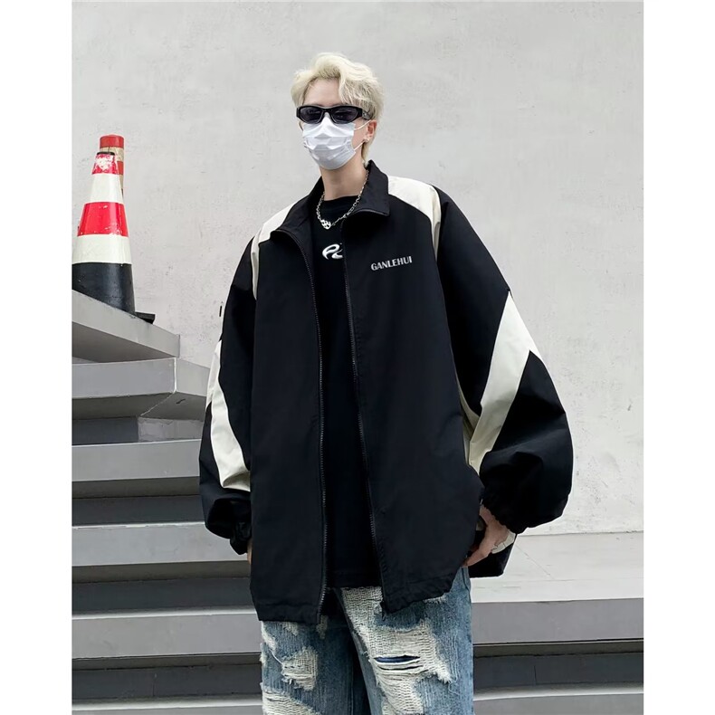 新款男时尚潮外套X134P55,男装夹克,星座1116-2