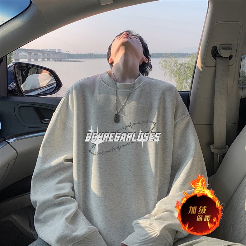 抖音得物供货可提供视频2024秋冬新款重磅美式卫衣DY5771,男装卫衣,电商A486