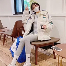 1506-1/M2101/P64冬季加绒加厚面包服棉衣外套男时尚气质原宿，男装棉衣，星座1506-1