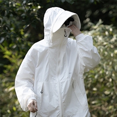 户外运动防晒衣男夏季潮牌日系设计感轻薄冰丝凉感连帽防晒服外套，男装防晒衣，星座213