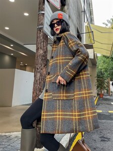 冬季新款大衣俩色图片