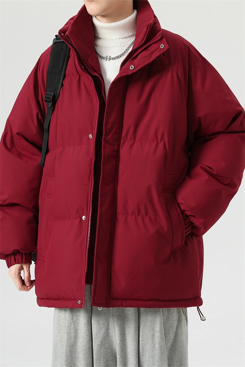得物二开立领假两件石墨烯内里棉服棉衣外套9088特P85控118,男装棉衣,电商A309