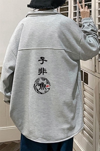 控58加厚加绒衬衫男大码长袖衬衣男外套 HC79070-P38 加绒款-P48图片
