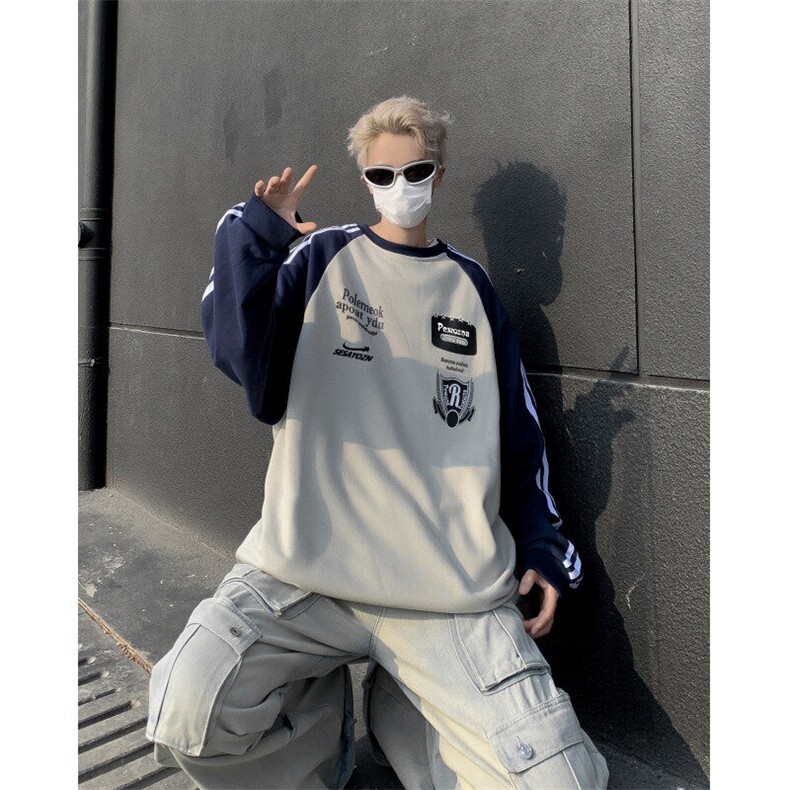 DW106-P40美式重磅卫痞帅男士宽松小众设计感秋冬2025新款外套潮图片