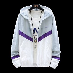 防晒衣服男春秋夏季韩版潮流情侣透帅气夹克超薄款外套HS8806图片
