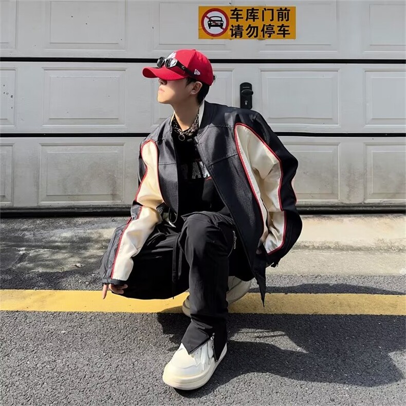 秋季青春流行男夹克文艺潮外套ZG22P65,男装夹克,星座1116-2
