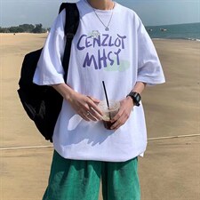 男圆领纯棉T恤宽松短袖T0175P28，男装T恤，星座1116-2