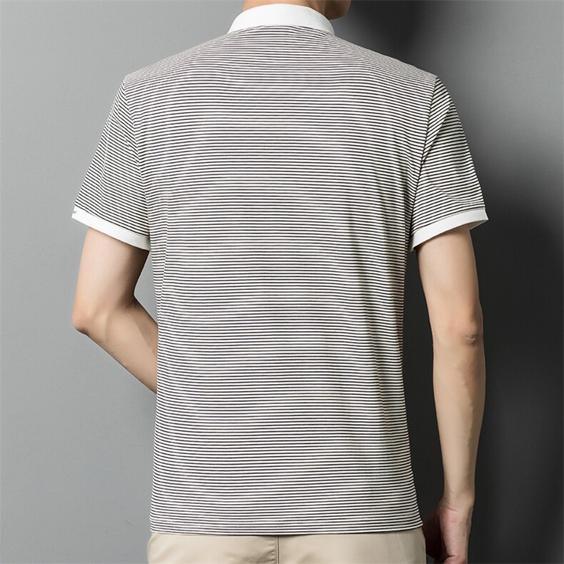 polo衫短袖男夏季潮牌2024新款半袖上衣宽松翻领t恤男SW559-P65,男装Polo衫,星座1105-3