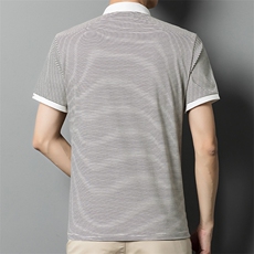 polo衫短袖男夏季潮牌2024新款半袖上衣宽松翻领t恤男SW559-P65，男装Polo衫，星座1105-3
