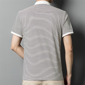 polo衫短袖男夏季潮牌2024新款半袖上衣宽松翻领t恤男SW559-P65图片