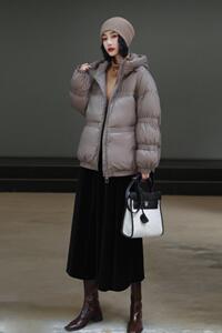 现货 羽绒服90白鸭绒图片