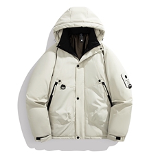 冬季工装棉袄冲锋衣男士棉衣加棉加厚棉服连帽潮A266-MY8014-P75，男装夹克，电商A266