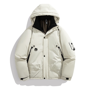 冬季工装棉袄冲锋衣男士棉衣加棉加厚棉服连帽潮A266-MY8014-P75,利郎男装搭配讲解2021冬季图片