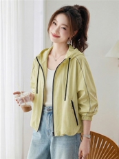 2026年春季休闲风宽松连帽短外套，女装短外套，靓衣阁