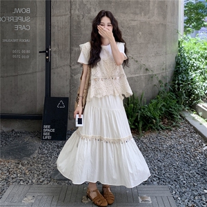 现货 2025年夏季新款女装三件套装裙图片