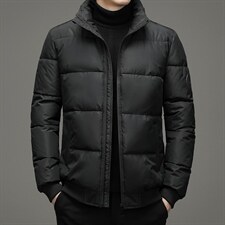 冬季潮流男新款保暖纯色连帽外套棉衣休闲棉服面包服ZG2822-P95图片