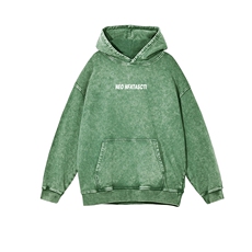 得物抖音高品质秋360克重磅做旧炒雪花印花连帽水洗卫衣ASL1604，男装卫衣，电商A443