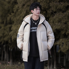 加棉加厚棉服潮港风连帽棉衣外套男女XMY239-P125控168抖音控188，男装棉衣，电商B370