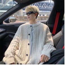 毛衣男秋冬新款港风宽松针织毛衫MYA6-P65，男装针织衫/毛衣，星座214-3